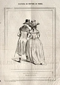 Histoire du Costume en France:  Parisiens by Paul Gavarni (French, 1804–1866)