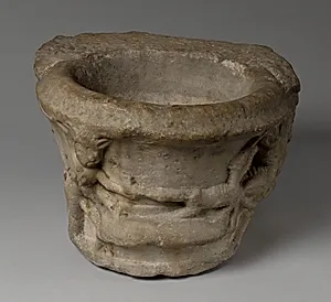 Holy Water Font by Unknown Artist