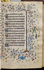 Hours of Charles the Noble, King of Navarre (1361-1425): fol. 113r, Text by Master of the Brussels Initials and Associates (French)