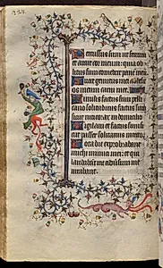 Hours of Charles the Noble, King of Navarre (1361-1425): fol. 114v, Text by Master of the Brussels Initials and Associates (French)