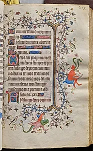 Hours of Charles the Noble, King of Navarre (1361-1425): fol. 127r, Text by Master of the Brussels Initials and Associates (French)