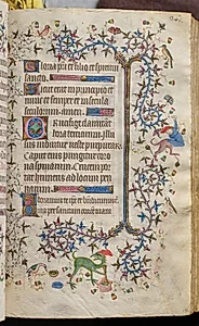 Hours of Charles the Noble, King of Navarre (1361-1425): fol. 131r, Text by Master of the Brussels Initials and Associates (French)