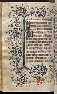 Hours of Charles the Noble, King of Navarre (1361-1425): fol. 131vr, Text by Master of the Brussels Initials and Associates (French)
