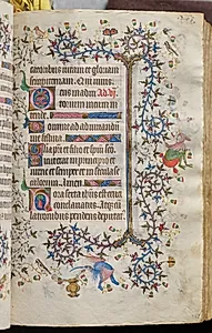 Hours of Charles the Noble, King of Navarre (1361-1425): fol. 132r, Text