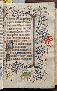 Hours of Charles the Noble, King of Navarre (1361-1425): fol. 133r, Text by Master of the Brussels Initials and Associates (French)