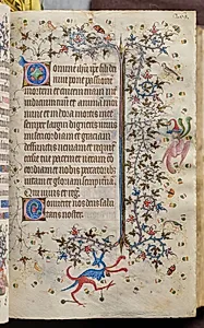 Hours of Charles the Noble, King of Navarre (1361-1425): fol. 135r, Text by Master of the Brussels Initials and Associates (French)