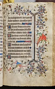 Hours of Charles the Noble, King of Navarre (1361-1425): fol. 154r, Text by Master of the Brussels Initials and Associates (French)