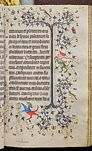 Hours of Charles the Noble, King of Navarre (1361-1425): fol. 159r, Text by Master of the Brussels Initials and Associates (French)