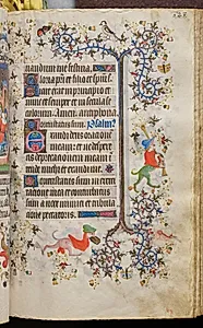 Hours of Charles the Noble, King of Navarre (1361-1425): fol. 162r, Text by Master of the Brussels Initials and Associates (French)