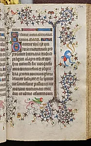 Hours of Charles the Noble, King of Navarre (1361-1425): fol. 168r, Text by Master of the Brussels Initials and Associates (French)