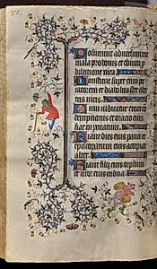 Hours of Charles the Noble, King of Navarre (1361-1425): fol. 174v, Text by Master of the Brussels Initials and Associates (French)