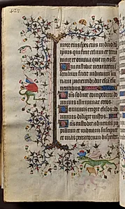 Hours of Charles the Noble, King of Navarre (1361-1425): fol. 208v, Text by Master of the Brussels Initials and Associates (French)