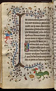 Hours of Charles the Noble, King of Navarre (1361-1425): fol. 209v, Text by Master of the Brussels Initials and Associates (French)