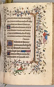 Hours of Charles the Noble, King of Navarre (1361-1425): fol. 228r, Text by Master of the Brussels Initials and Associates (French)