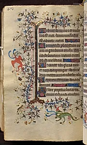 Hours of Charles the Noble, King of Navarre (1361-1425): fol. 229v, Text by Master of the Brussels Initials and Associates (French)
