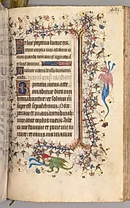 Hours of Charles the Noble, King of Navarre (1361-1425): fol. 234r, Text by Master of the Brussels Initials and Associates (French)