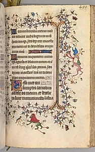 Hours of Charles the Noble, King of Navarre (1361-1425): fol. 236r, Text by Master of the Brussels Initials and Associates (French)