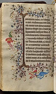 Hours of Charles the Noble, King of Navarre (1361-1425): fol. 236v, Text by Master of the Brussels Initials and Associates (French)