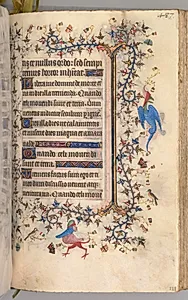 Hours of Charles the Noble, King of Navarre (1361-1425): fol. 238r, Text by Master of the Brussels Initials and Associates (French)