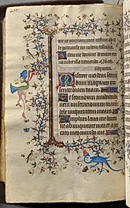 Hours of Charles the Noble, King of Navarre (1361-1425): fol. 239v, Text by Master of the Brussels Initials and Associates (French)