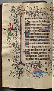 Hours of Charles the Noble, King of Navarre (1361-1425): fol. 240v, Text by Master of the Brussels Initials and Associates (French)