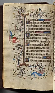 Hours of Charles the Noble, King of Navarre (1361-1425): fol. 241v, Text by Master of the Brussels Initials and Associates (French)