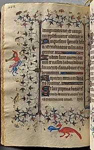 Hours of Charles the Noble, King of Navarre (1361-1425): fol. 243v, Text by Master of the Brussels Initials and Associates (French)