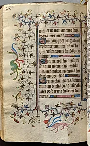 Hours of Charles the Noble, King of Navarre (1361-1425): fol. 244v, Text by Master of the Brussels Initials and Associates (French)