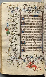 Hours of Charles the Noble, King of Navarre (1361-1425): fol. 246v, Text by Master of the Brussels Initials and Associates (French)