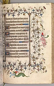 Hours of Charles the Noble, King of Navarre (1361-1425): fol. 247r, Text by Master of the Brussels Initials and Associates (French)