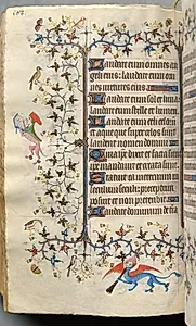 Hours of Charles the Noble, King of Navarre (1361-1425): fol. 248v, Text by Master of the Brussels Initials and Associates (French)
