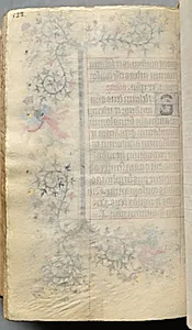 Hours of Charles the Noble, King of Navarre (1361-1425): fol. 253v, Text by Master of the Brussels Initials and Associates (French)