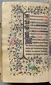 Hours of Charles the Noble, King of Navarre (1361-1425): fol. 259v, Text by Master of the Brussels Initials and Associates (French)