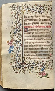 Hours of Charles the Noble, King of Navarre (1361-1425): fol. 260v, Text by Master of the Brussels Initials and Associates (French)