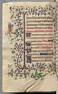 Hours of Charles the Noble, King of Navarre (1361-1425): fol. 268v, Text by Master of the Brussels Initials and Associates (French)