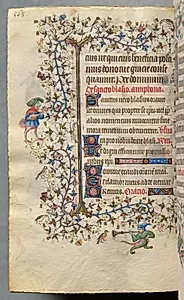 Hours of Charles the Noble, King of Navarre (1361-1425): fol. 278v, Text by Master of the Brussels Initials and Associates (French)