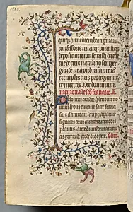 Hours of Charles the Noble, King of Navarre (1361-1425): fol. 289v, Text by Master of the Brussels Initials and Associates (French)