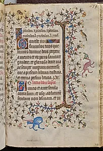Hours of Charles the Noble, King of Navarre (1361-1425), fol. 314r, Text by Master of the Brussels Initials and Associates (French)