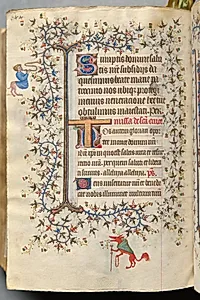 Hours of Charles the Noble, King of Navarre (1361-1425), fol. 316v, Text by Master of the Brussels Initials and Associates (French)