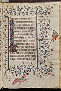 Hours of Charles the Noble, King of Navarre (1361-1425), fol. 317r, Text by Master of the Brussels Initials and Associates (French)