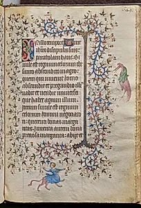 Hours of Charles the Noble, King of Navarre (1361-1425), fol. 319r, Text by Master of the Brussels Initials and Associates (French)
