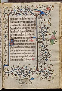 Hours of Charles the Noble, King of Navarre (1361-1425), fol. 320r, Text by Master of the Brussels Initials and Associates (French)