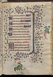 Hours of Charles the Noble, King of Navarre (1361-1425), fol. 321r, Text by Master of the Brussels Initials and Associates (French)