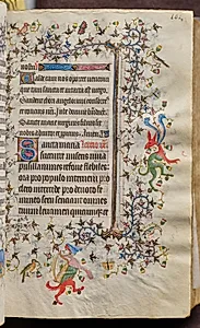 Hours of Charles the Noble, King of Navarre (1361-1425): fol. 51r, Text by Master of the Brussels Initials and Associates (French)