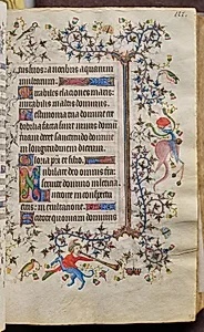 Hours of Charles the Noble, King of Navarre (1361-1425): fol. 56r, Text by Master of the Brussels Initials and Associates (French)
