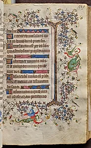 Hours of Charles the Noble, King of Navarre (1361-1425): fol. 65r, Text by Master of the Brussels Initials and Associates (French)