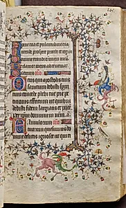 Hours of Charles the Noble, King of Navarre (1361-1425): fol. 73r, Text by Master of the Brussels Initials and Associates (French)