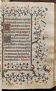 Hours of Charles the Noble, King of Navarre (1361-1425): fol. 78r, Text by Master of the Brussels Initials and Associates (French)