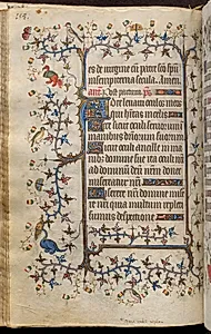Hours of Charles the Noble, King of Navarre (1361-1425): fol. 79v, Text by Master of the Brussels Initials and Associates (French)