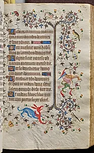 Hours of Charles the Noble, King of Navarre (1361-1425): fol. 86r, Text by Master of the Brussels Initials and Associates (French)
